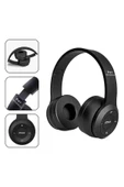 Kulak Üstü Bluetooth Kulaklık Yüksek Ses Kaliteli Ayarlanabilir thumbnail 3