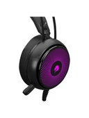 GameBooster Rebel GB-H12 RGB 7.1 USB Kablolu Kulak Üstü Oyuncu Kulaklığ - 4