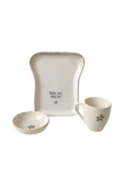 Keramika Tost Kahvaltı Takımı 3 Parça 22499-22507 - 4