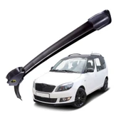Mega Oto Market RBW Otomobil Sileceği Muz Silecek Takımı 53/53 cm 21/21 inch Skoda Fabia Roomster ile uyumlu - 1