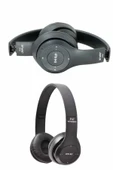 Wireless 5.0 Bluetooth Kablosuz Kulaklık ANC Özellikli Kulak Üstü Ayarlanabilir - 5