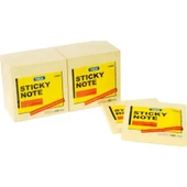 TRİX NOT KAĞIDI YAPIŞKANLI SARI RENK 76x76 - 1
