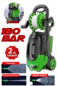 Prof  4500 W - 180 Bar Bakır Sargılı Yüksek Basınçlı Çok Amaçlı Araba Bahçe ve Oto Yıkama Makinesi - 2