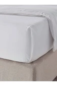 Güpür Detaylı Çift Kişilik Beyaz Çarşaf 2 Yastık Kılıfı 240x260cm - 8