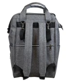 Yuga Anne Bebek Bakım Fonksiyonel Sırt Çantası Gri - 3