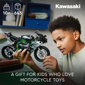 LEGO Technic Kawasaki Ninja H2R Motosiklet Oyuncak 42170 - 2