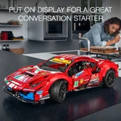 LEGO Technic Ferrari 488 GTE “AF Corse #51” 42125 Model Kiti - 6