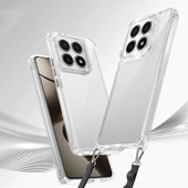 Xiaomi 14T Kılıf Airbagli Takılabilir Askı Aparatlı Snap Silikon Kapak - 2