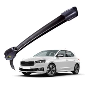 Mega Oto Market RBW Otomobil Sileceği Muz Silecek Takımı 60/40 cm 24/16 inch Audi A1 - Seat Toledo - Skoda Fabia ile uyumlu - 1