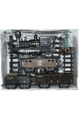 Vardem Işıklı Ve Sesli 30 Parça Classic Buharlı Tren Set 1613A - 2