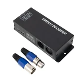 DMX-512 Dekoder Dijital Ekran Dimmer Sürücü RGBW 4 Kanal LED Kontrol Cihazı Şerit band DC12V-24V 348W - 3