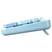 Everest ROUND KM-6282 Renkli Tuşlu Mavi Kablosuz Q Multimedia Klavye + Mouse Set - 6