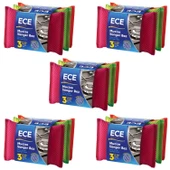 Ece Mucize Sünger Bez 3 Lü x 5 adet - 1