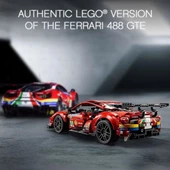 LEGO Technic Ferrari 488 GTE “AF Corse #51” 42125 Model Kiti - 4