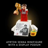 LEGO Icons McLaren MP4/4 ve Ayrton Senna Minifigürü 10330 - 5