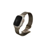 Apple Watch 49mm Ultra 2/1 - 46mm Seri 10 - 45mm Seri 9/8/7 - 44mm Seri SE2/SE/6/5/4 Hasır Kordon  Amber Gold - 1
