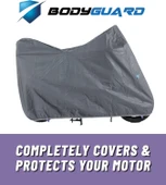 BODYGARD Motosiklet Brandası Su Geçirmez Motor Branda - Gri - 4