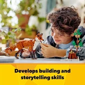 LEGO Creator 3'ü 1 Arada Orman Hayvanları: Kızıl Tilki Oyuncak 31154 - 5