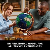 LEGO Ideas The Globe 21332 Yetişkinler İçin Yapı Seti (2585 Parça) - 5