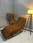 Puffy Kumaş Sallanan Dinlenme Koltuğu & Tv Koltuğu ( Yastıksızdır ) DEMONTE - 4