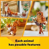 LEGO Creator 3'ü 1 Arada Orman Hayvanları: Kızıl Tilki Oyuncak 31154 - 4
