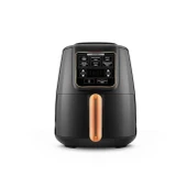Karaca Air Pro Cook XL 2 in 1 Konuşan Airfryer Black Copper 4 Kişilik - 1