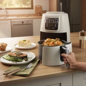 Karaca Air Pro Cook XL 2 in 1 Konuşan Airfryer Black Copper 4 Kişilik - 9