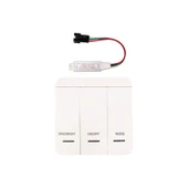 LED koşu ışıkları şerit cob 3000K Wifi App kontrolü 12-24V takip ışığı su koçanı oda dekoratif aydınlatma anahtarı dokunmatik tuş - 1