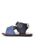 Ayakmod Lacivert Mavi Ortopedik Erkek Çocuk Sandalet 210107 Ç - 2