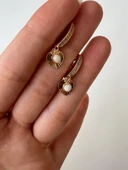 KALPLI KUPE MINELI RODYUM KAPLAMA 18K (rose gold ) thumbnail 6