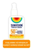 Sunvision YAŞLANMA VE KIRIŞIKLIK KARŞITI GÜNEŞ KREMİ 50ml - 1