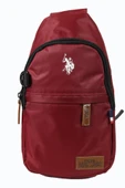 Plevr 23750 Unisex Göğüs Çapraz Çanta, Sırt Çantası, Body Bag-Bordo - 3