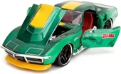 Street Fighter 1:24 1969 Chevrolet Corvette Stingray ZL1 ve Cammy Figürü - 2