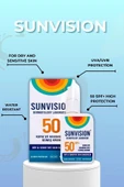 Sunvision KURU VE HASSAS CİLT GÜNEŞ KREMİ 50ml - 2