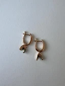 KALPLI KUPE MINELI RODYUM KAPLAMA 18K (rose gold ) thumbnail 9