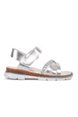 Ayakmod Gümüş Ortopedik Kız Çocuk Sandalet 001 P thumbnail 1