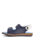 Ayakmod Lacivert Mavi Ortopedik Erkek Çocuk Sandalet 006 P - 4