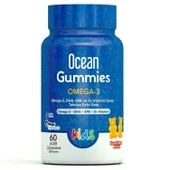Ocean Gummies Omega 3 Kids 60 Çiğnenebilir Jel Form - 1