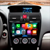 Subaru Forester - Araç Multimedya Ekran - 6GB 128GB - S - Black - 2012 - 2015 - 9 Inch - UPG - MYWAY - 4