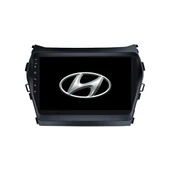 Hyundai Santa Fe - Araç Multimedya Ekran - 6GB 128GB - S - Black - 2013 - 2017 - 9 Inch - UPG - MYWAY - 1