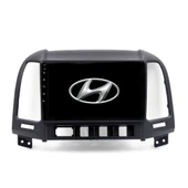Hyundai Santa Fe - Araç Multimedya Ekran - 6GB 128GB - S - Black - 2006 - 2011 - 9 Inch - UPG - MYWAY - 1