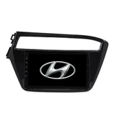 Hyundai i20 - Araç Multimedya Ekran - 6GB 128GB - S - Piano Black - 2018 - 2020 - 9 Inch - UPG - MYWAY - 1