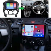 Mazda Mazda 2 - Araç Multimedya Ekran - 6GB 128GB - S - Black - 2008 - 2012 - 9 Inch - UPG - MYWAY - 5