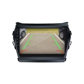 Hyundai Santa Fe - Araç Multimedya Ekran - 6GB 128GB - S - Black - 2013 - 2017 - 9 Inch - UPG - MYWAY - 4
