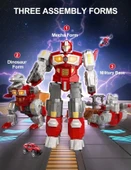 Miebely Transformers Dinozor Robot Aksiyon Figürleri - 4
