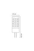 Smd Led Ampul 5 Watt G4 Gün Işığı ERD-267 - 2
