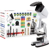 Zoomex STX-1200 1200 Kat Büyütme Mikroskop Seti - 1