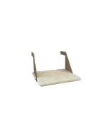 Ahşap Kalorifer Peteği Kedi Radyatör Yatağı 30 cm x 43 cm Beyaz (15 kg) - 1