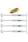 Dolap Amortisörü Gazlı Piston Kapak Hidroliği (27 CM 100N) 4 Adet - Mobilya Bağlantı Elemanları - Te - 1