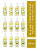 Cire Aseptine 12 Adet Limon Kolonyası 100 ml Sprey - 1